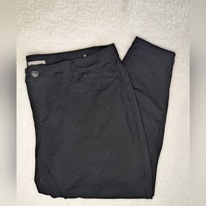 Maurice's Black Skinny Knit Ankle Pants